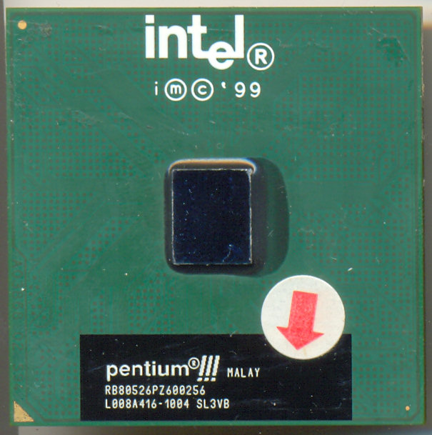 Intel Pentium III RB80526PZ600256 SL3VB