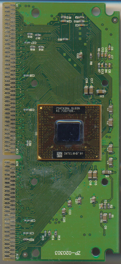 Intel PIII KC 733/128 SL5SN slot 1