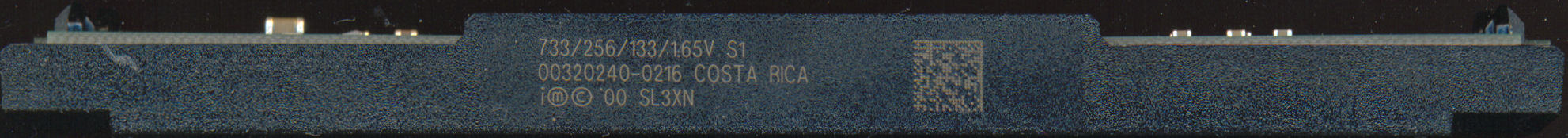 Intel Pentium III 733/256/133/1.65 SL3XN COSTA RICA