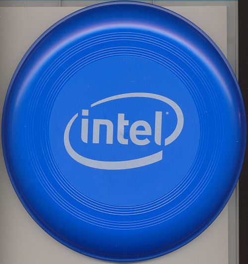 Intel frisbee new logo