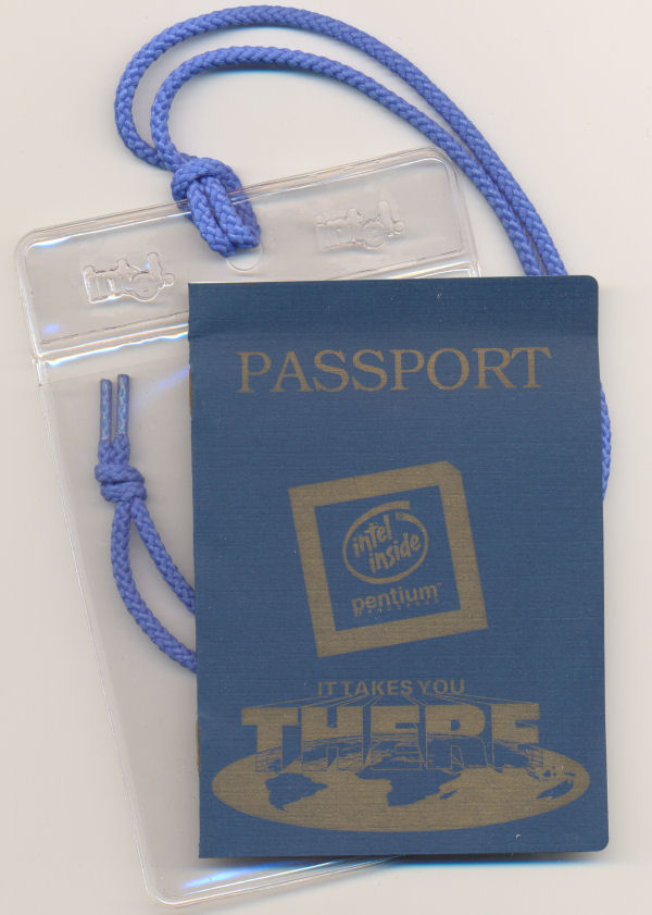 Intel Inside Pentium Cebit 'passport'