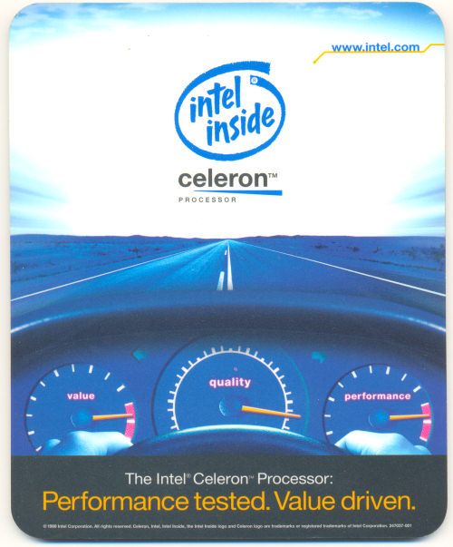 Intel mouspad Celeron