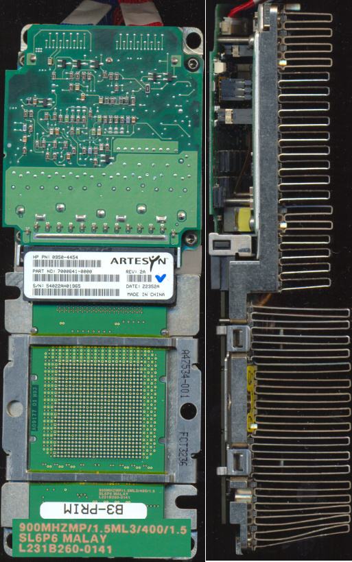 Intel Itanium II 900MHZMP/1.5ML3/400/1.5 SL6P6