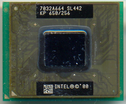 Intel Mobile PIII KP 650/256 SL442