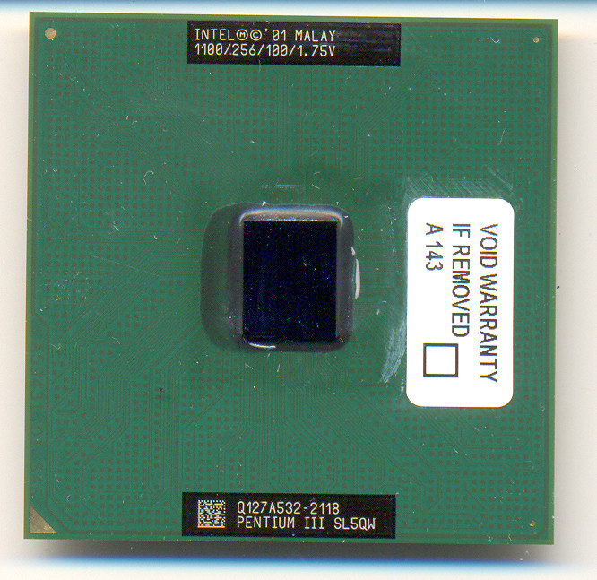 Intel Pentium III 1100/256/100/1.75V SL5QW