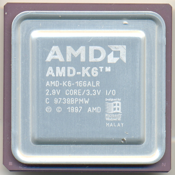 AMD AMD-K6-166ALR etched
