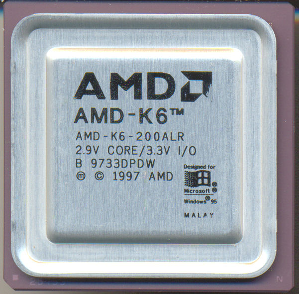 AMD K6-200ALR Rev B