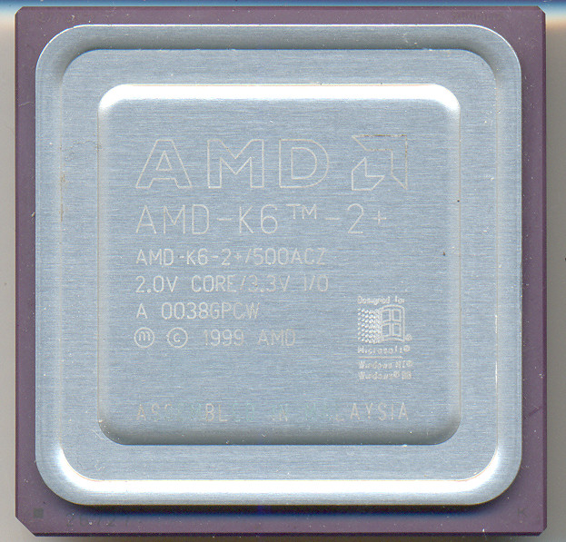 AMD AMD-K6-2+/500ACZ
