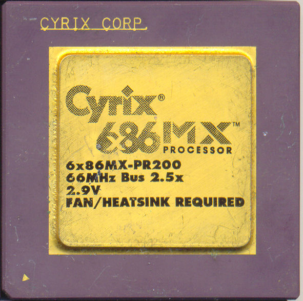 Cyrix 6x86MX PR200