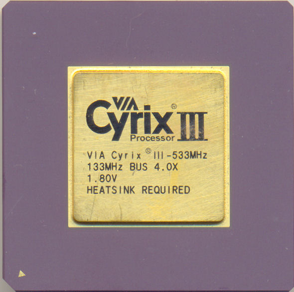 Via/Cyrix III 533 Mhz