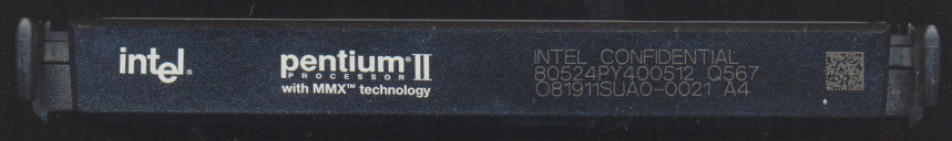 Intel Pentium III 80524PY400512 Q567