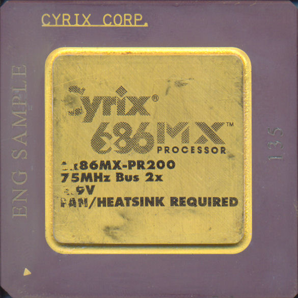 Cyrix 6x86MX PR200 ES