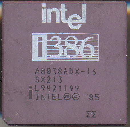 Intel A80386DX-16 SX213