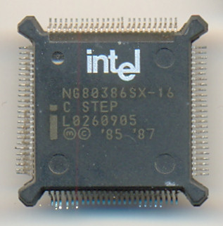 Intel NG80386SX16 CSTEP