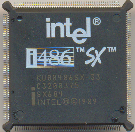 Intel KU80486SX-33 SX684