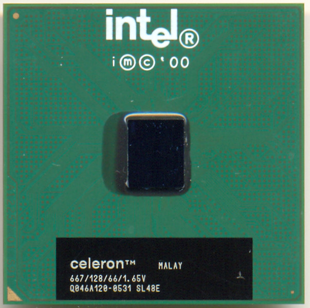 Intel Celeron 667/128/66/1.65V SL48E