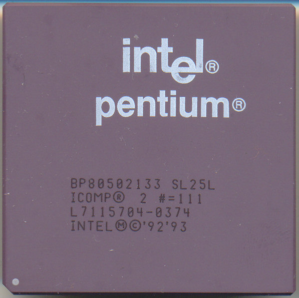 Intel Pentium BP80502133 SL25L