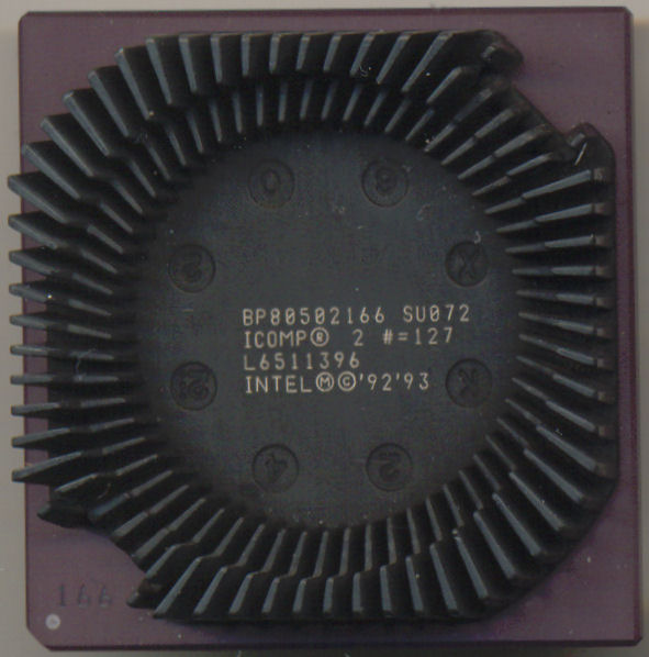 Intel BP80502166 SU072 'with ICOMP'