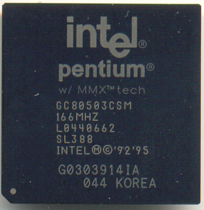 Intel GC80503CSM 166 SL388