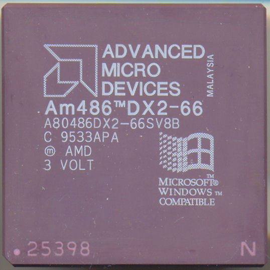 AMD A80486DX2-66SV8B