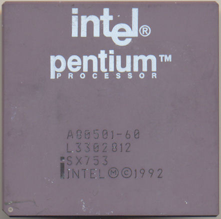 Intel A80501-60 SX753