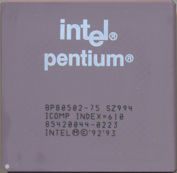 Intel BP80502-75 SZ994