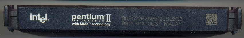 Intel Pentium II B80522P266512 SL2QB