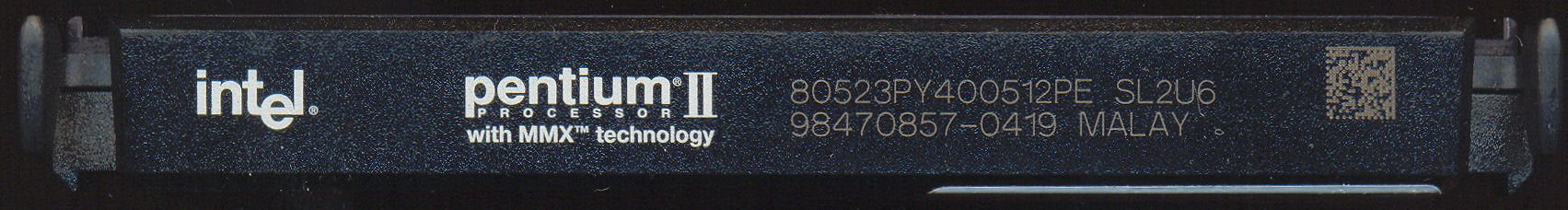Intel PII 80523PY400512PE SL2U6 MALAY