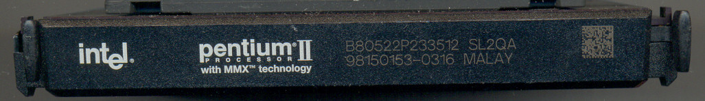 Intel Pentium II B80522P233512 SL2QA