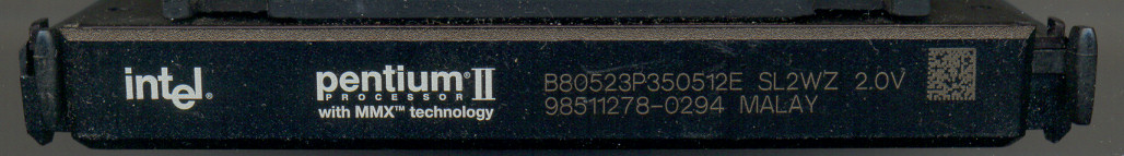 Intel Pentium II B80523P350512E SL2WZ