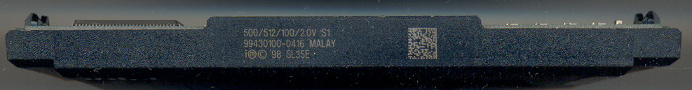 Intel Pentium III 500/512/100/2.0V SL35E MALAY