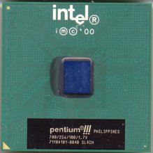 Intel Pentium III 700/256/100/1.7V SL4CH Intel Pentium III 700/256/100/1.7V SL4CH