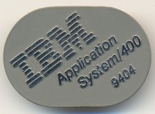 IBM AS/400 front badge model 9404