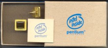 Intel Pentium earrings