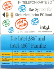 Intel phonecard
