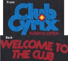 Cyrix T-shirt 'Club Cyrix'