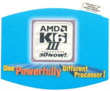AMD mousepad K6-3 "One powerfully different processor"