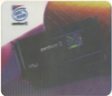 Intel mousepad holographic Pentium II