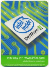 intel mousepad P3 'This way in'