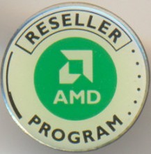 AMD pin 'Reseller program'