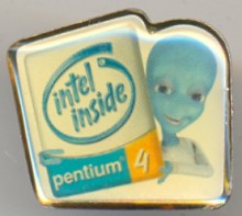 Pin Intel Pentium 4 alien