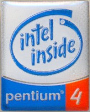 Intel pin 'Pentium 4'