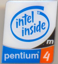 Intel pin 'Pentium 4 M'