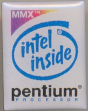Intel pin 'Pentium MMX'