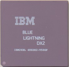 IBM 'Blue lightning' DX2-50