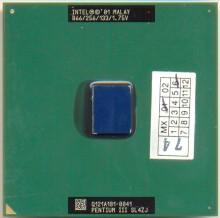 Intel Pentium III 866/256/133/1.75V SL4ZJ MALAY