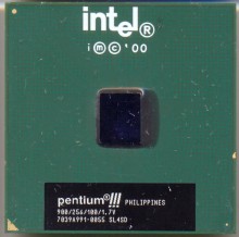 Intel Pentium III 900/256/100/1.7V SL4SD