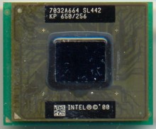 Intel Mobile PIII KP 650/256 SL442