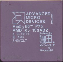 AMD X5-133ADZ 5x86-P75