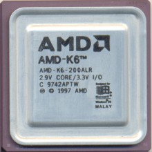 AMD K6-200ALR Rev C